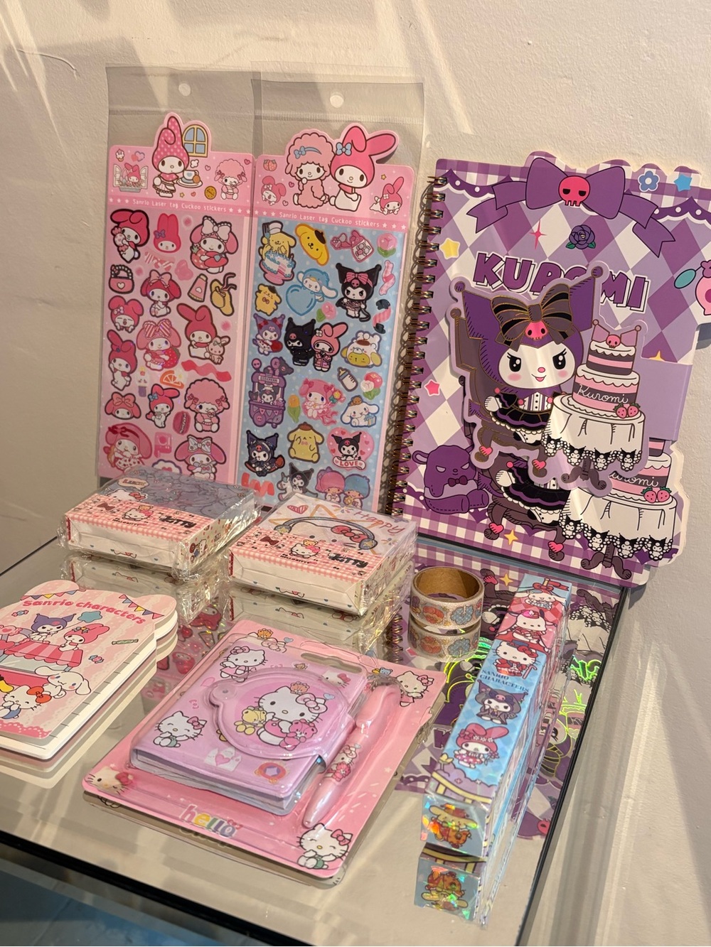 Hello Kitty and friends stationary bundle
